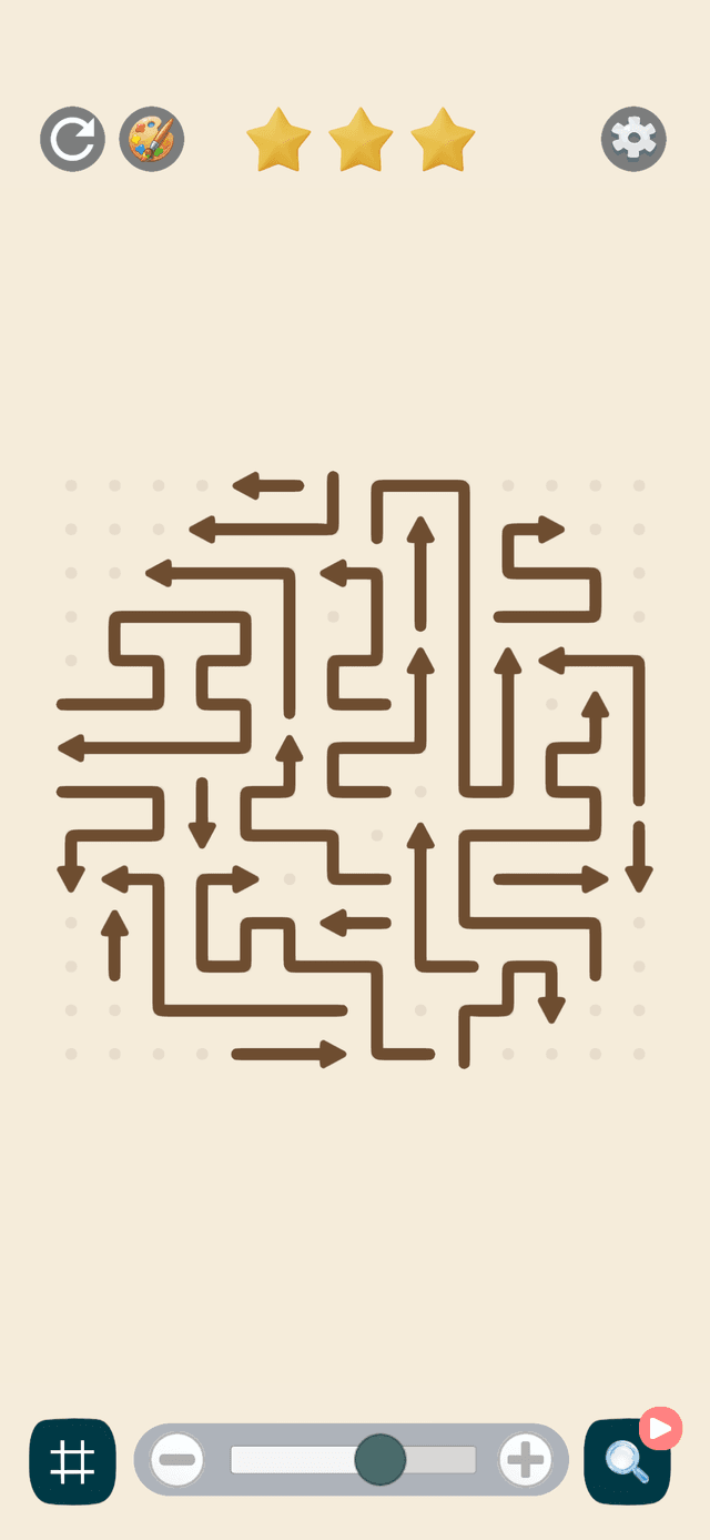 Classic arrow puzzle skin