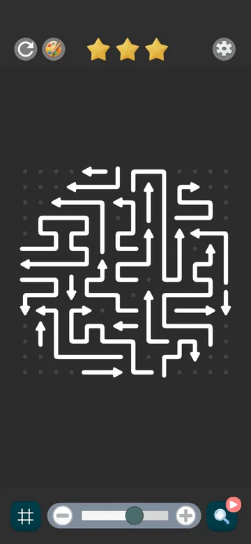 Chalk arrow puzzle skin